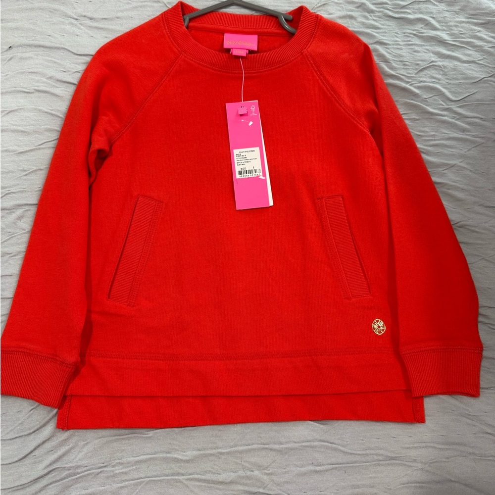 Lilly Pulitzer Vibrant Red Top